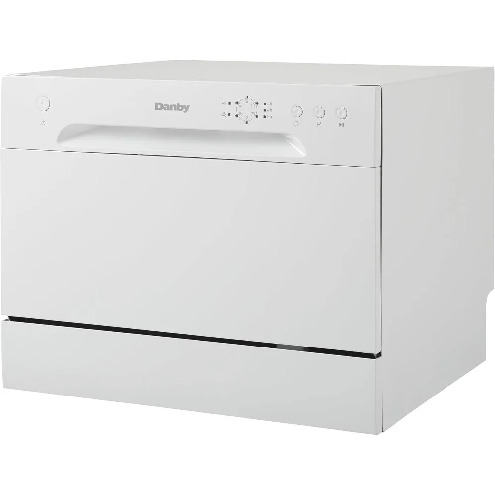 Countertop Dishwasher with 6 Place Settings, 6 Wash Cycles and Silverware Basket, Energy Star-Rated 6
