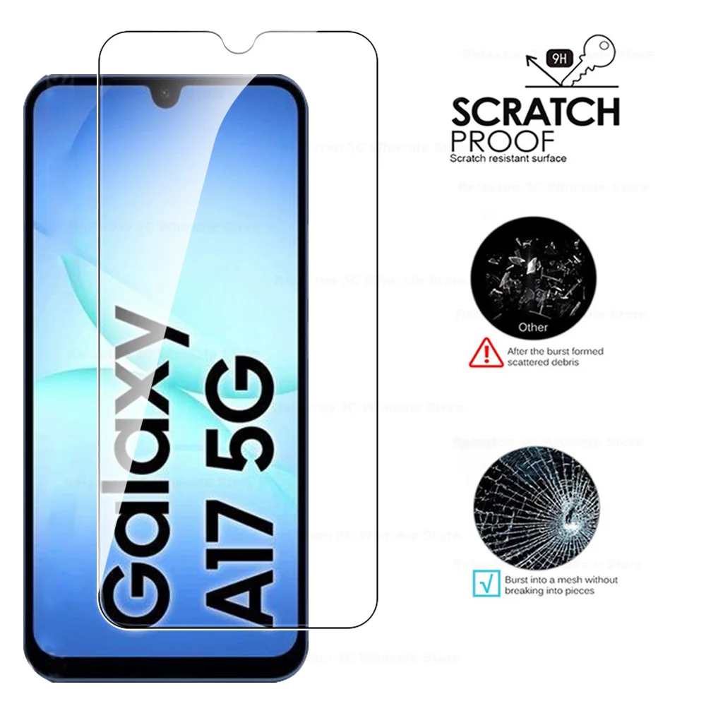 Premium Tempered Glass Screen Protector - Universal Fit, 6.7-inch, 1-4 Pack