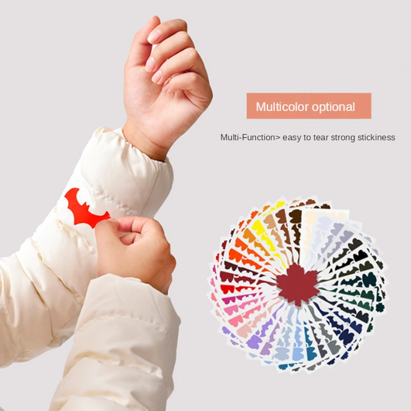 

Cut-free Label Patch Sticker Washable Hole Repair Fashion Patch Repair Windbreaker Self-adhesive Seamless Patch Repair