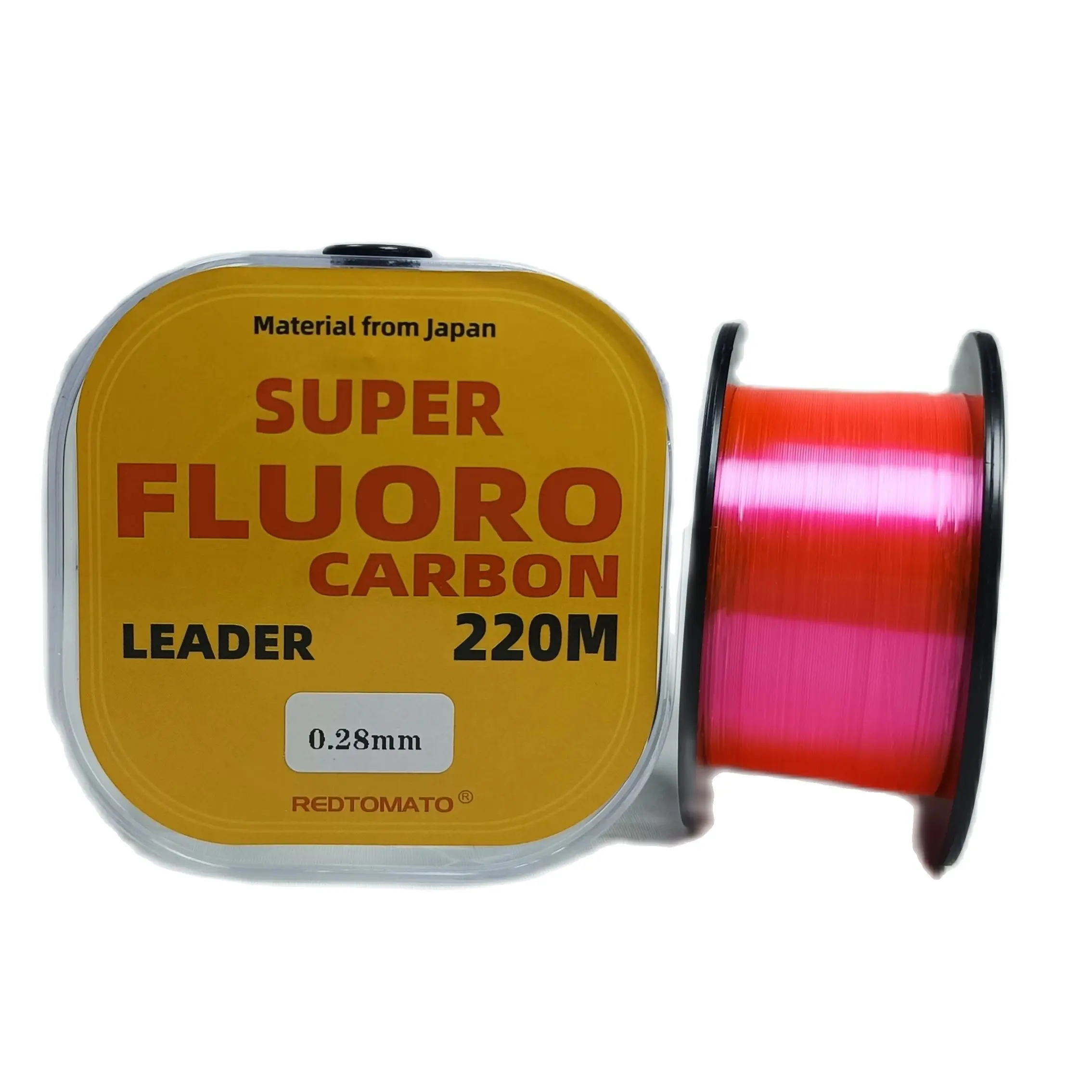 220M Fluorocarbon Coating Fishing Line  Carbon Fiber Monofilament Leader Line Carp Fishing Sinking Line 4