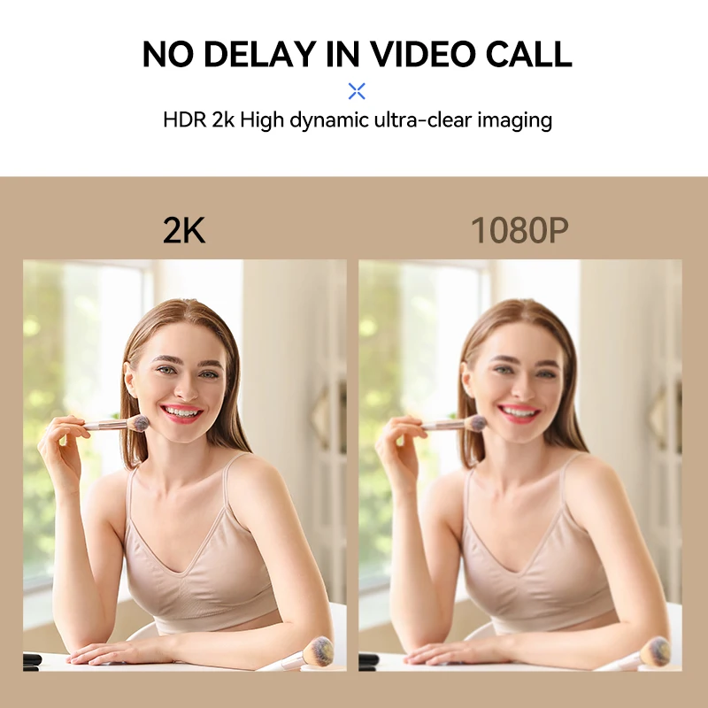 PC Webcam AUSDOM AW930 PRO Autofocus HDR 2K Webcam 100&deg; Wide-Angle Type-C With Dual Noise Cancelling Mics For Meeting /Live Streaming /OBS pc web camera computer camera