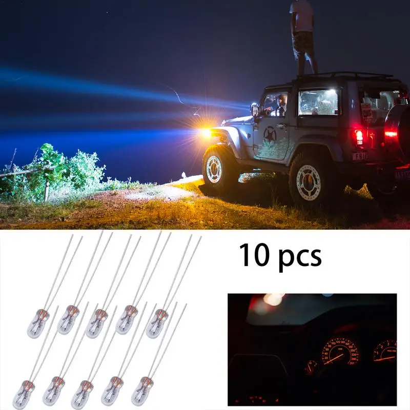 

Car Dashboard Lights 12 Volt 30MA LED T3 Instrument Indicator Lamp Auto DIY Flexible Ambient Light Car Interior Accessories