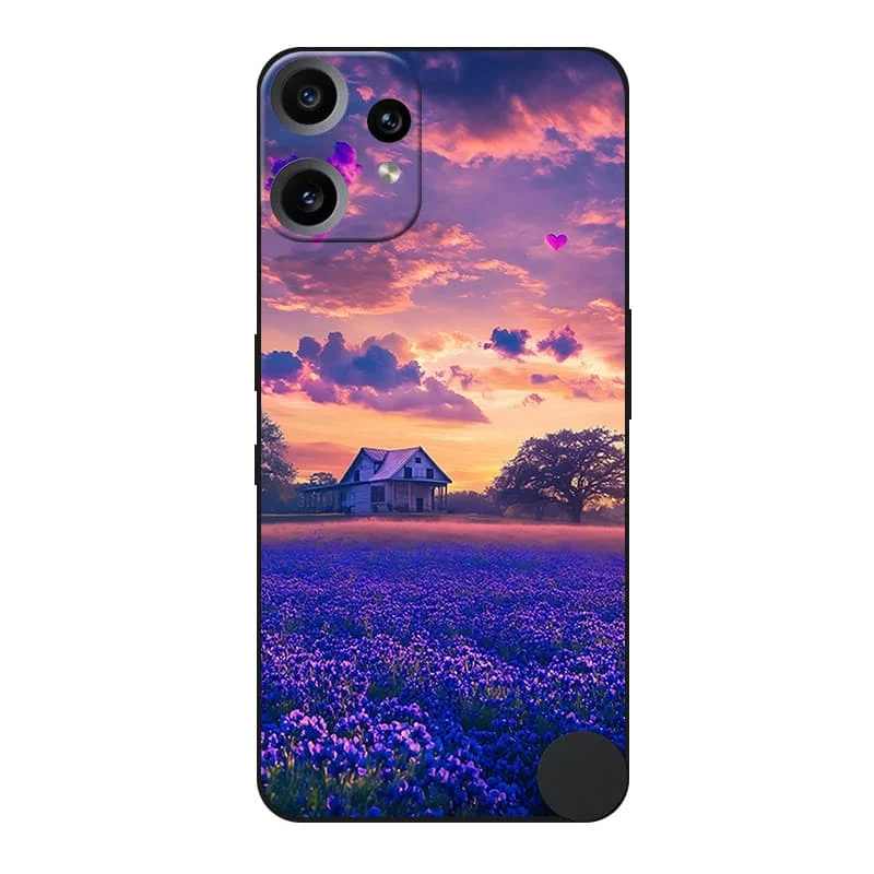 Premium Shockproof Black Silicone Phone Case - Sleek Protective Cover