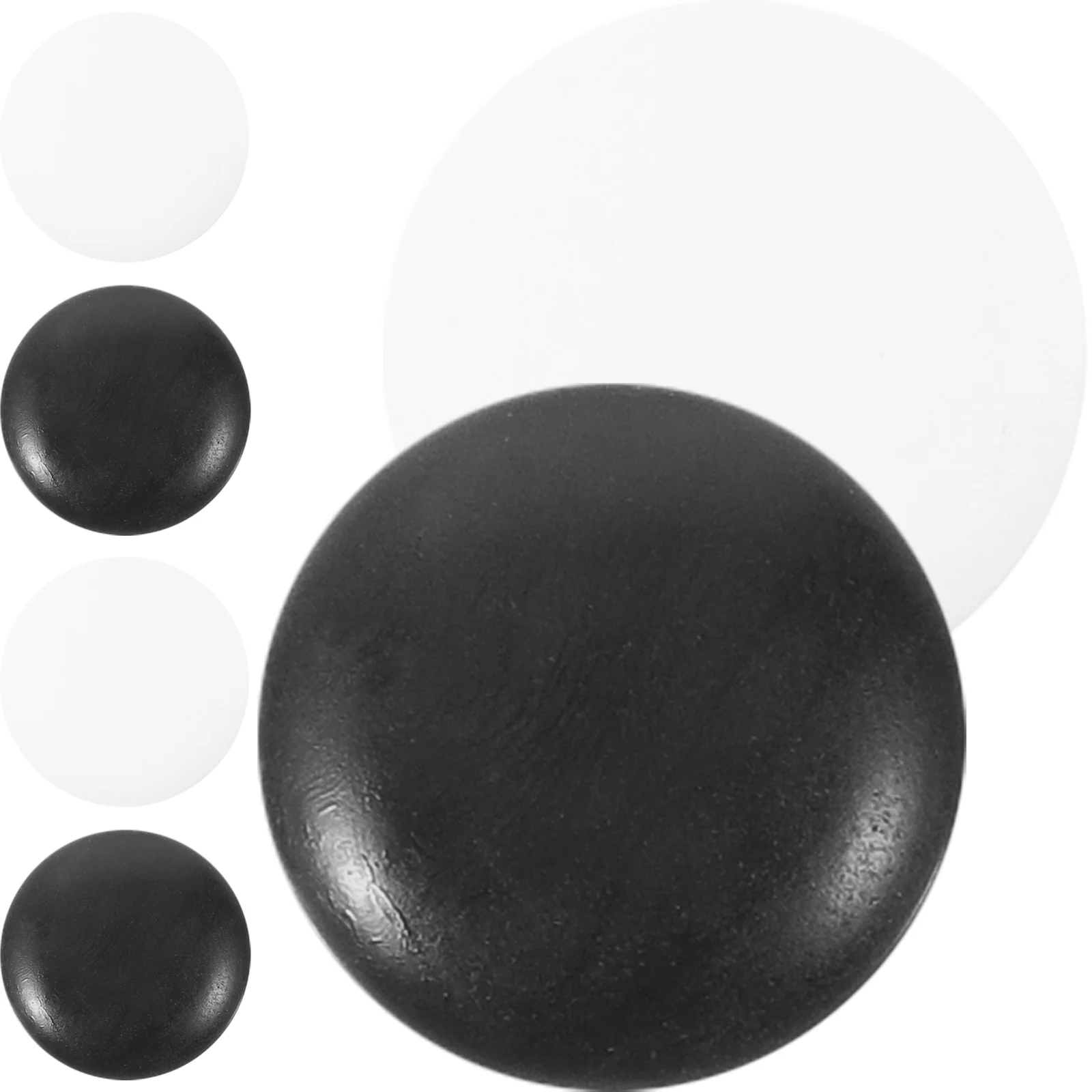 

Go Chess Stone Beads 360 Standard Pieces Made of Resin Material Resistant Falling Loose Melamine Supplies