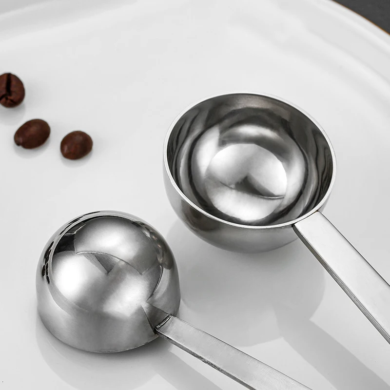 Description Picture 6 of itemStainless Steel Coffee Scoop, Tablespoon Measuring Spoon Coffee Scoop, 15ml Long Handle Coffee Spoons Baking Measuring Spoon