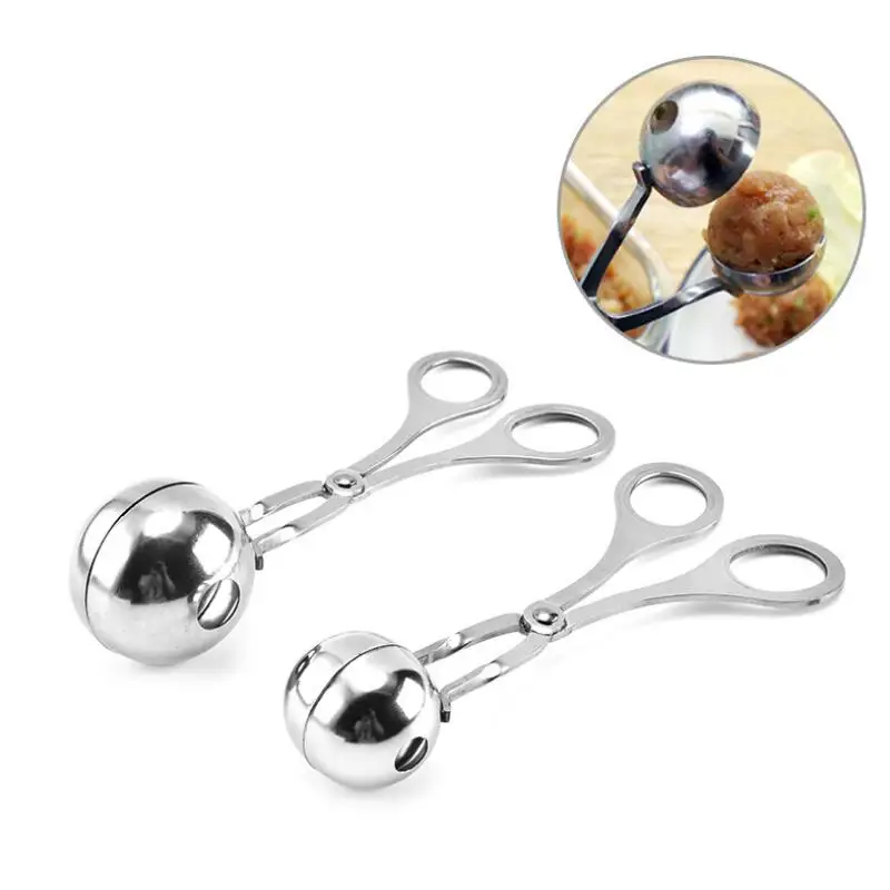 304 Stainless Steel Meatball Clip DIY Fish Meat Rice Ball Maker Meatball Maker Kitchen Tool Accessories