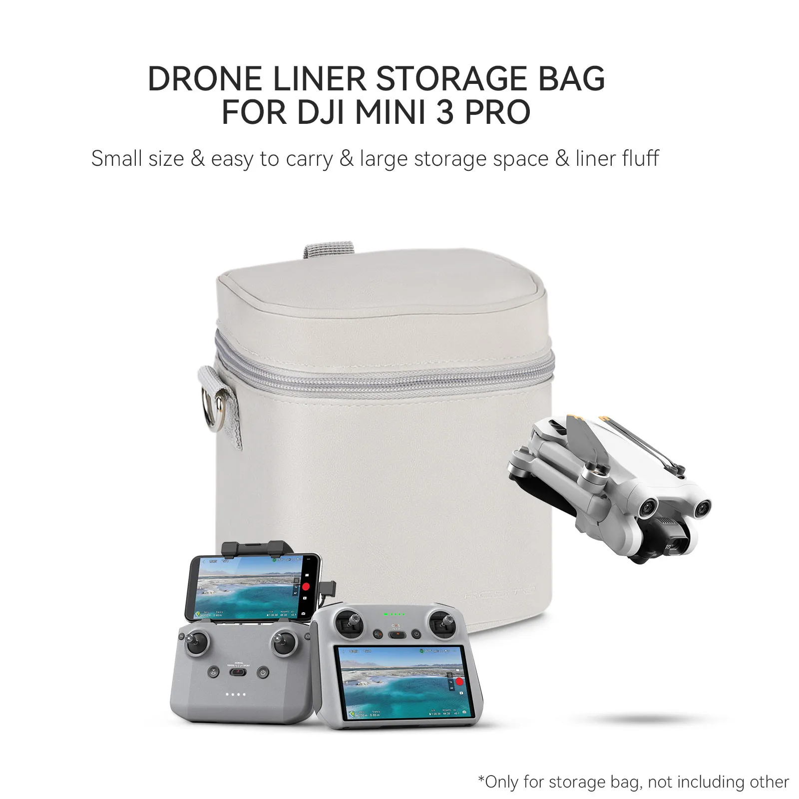 

Waterproof Bag Box For Mini 3 Pro/Mini 2/DJI RC Remote Controller Travel Carrying Case Outdoor Shoulder Bags Drone Accessories