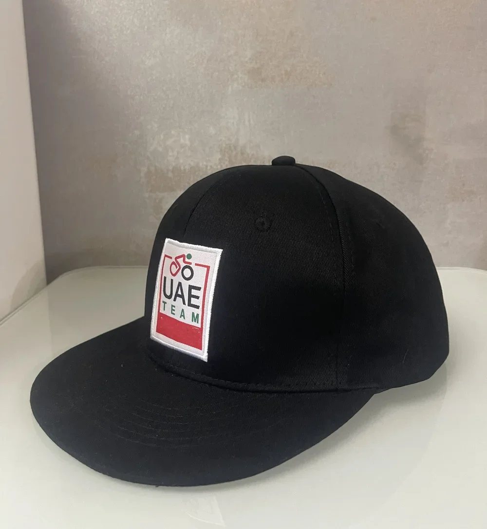 UAE TEAM Cotton Cycling Snapback Baseball Podium Cap Outdoor Sport MTB Caps