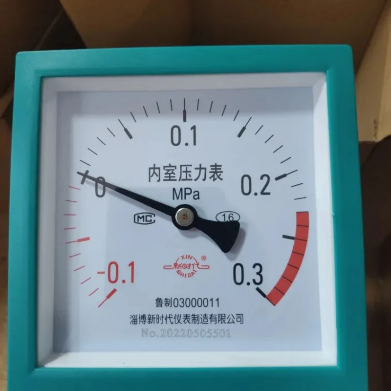 

Customized pulse sterilizer square inner chamber jacket pressure vacuum gauge