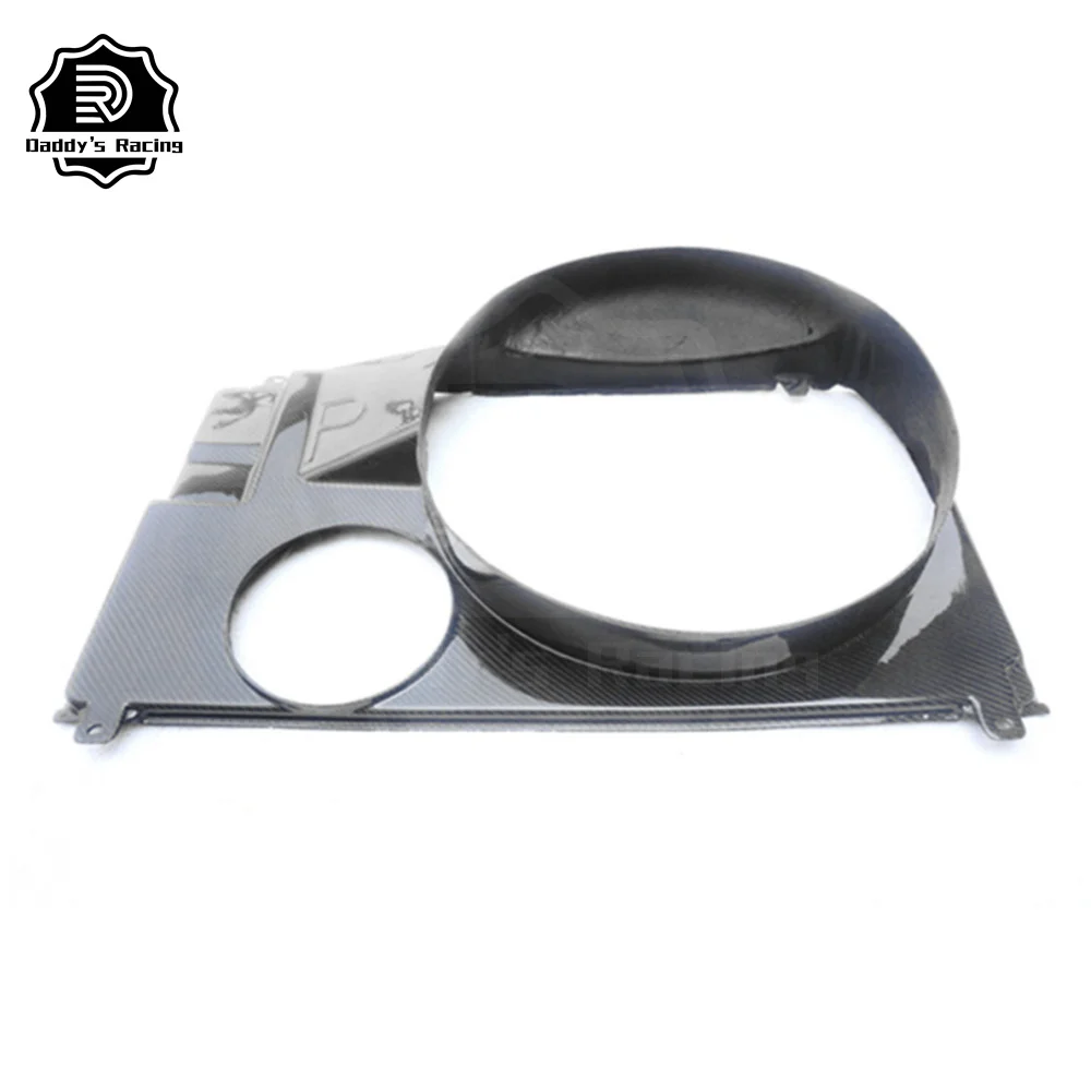 Carbon Fiber Radiator Fan Cover Fit For 1993 1998 Supra MK4 Car Auto