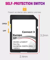 for Nissan QASHQAI 2013 Connect3 Latest Map 2023 LCNKEV7 Navigation GPS SD Card EU - Image 5