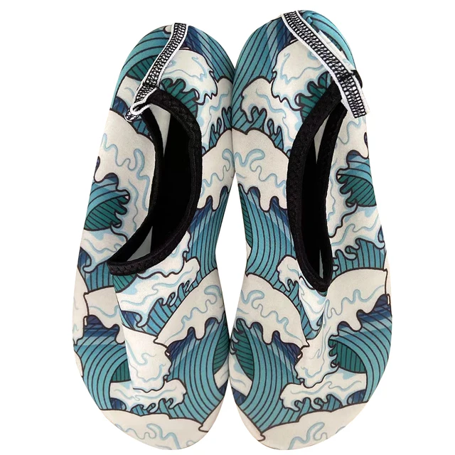 Beach Shoes Anti Slip Summer Water Barefoot Flat Shoes Women Men Swimming Diving Seaside Pool Beach Socks Sneakers 5