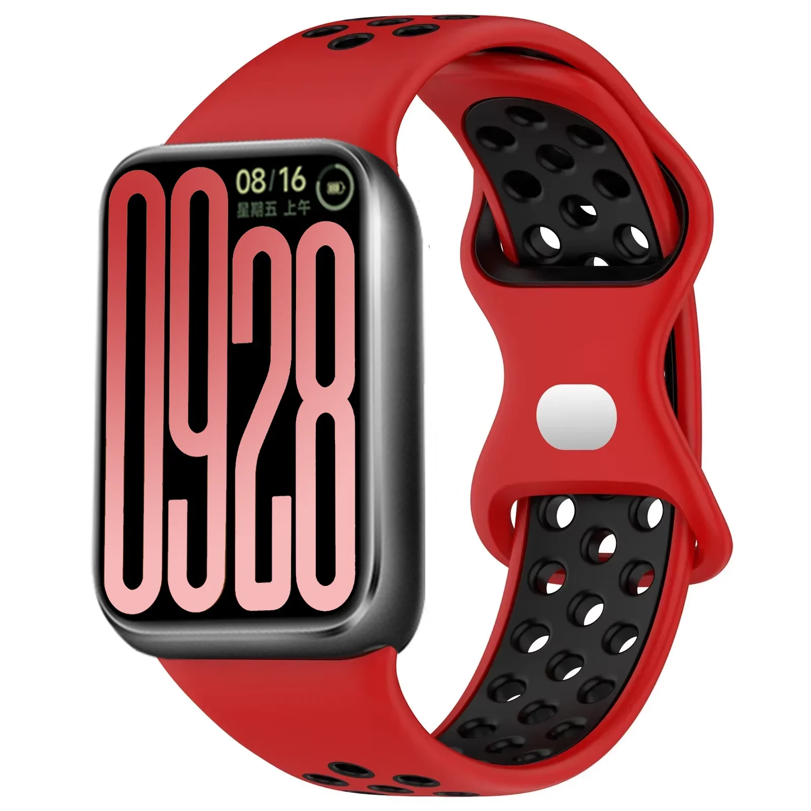 Breathable Sport Silicone Strap for Smartwatch - Replacement Bracelet Accessory