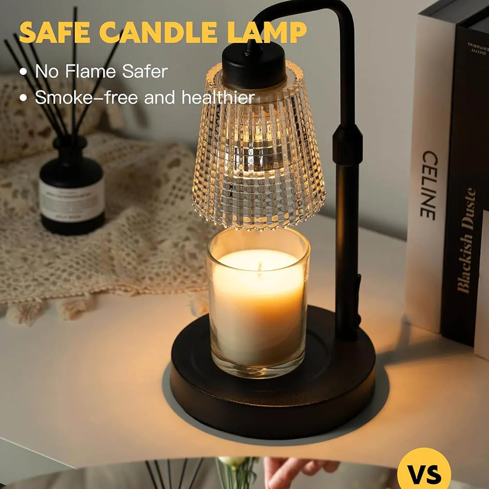 Dimmable Candle Warmer Lamp with Timer – Electric Wax Melter & Home Decor Gift 3 S79ca00ecd68046dca8c77d8d996cb8d2i
