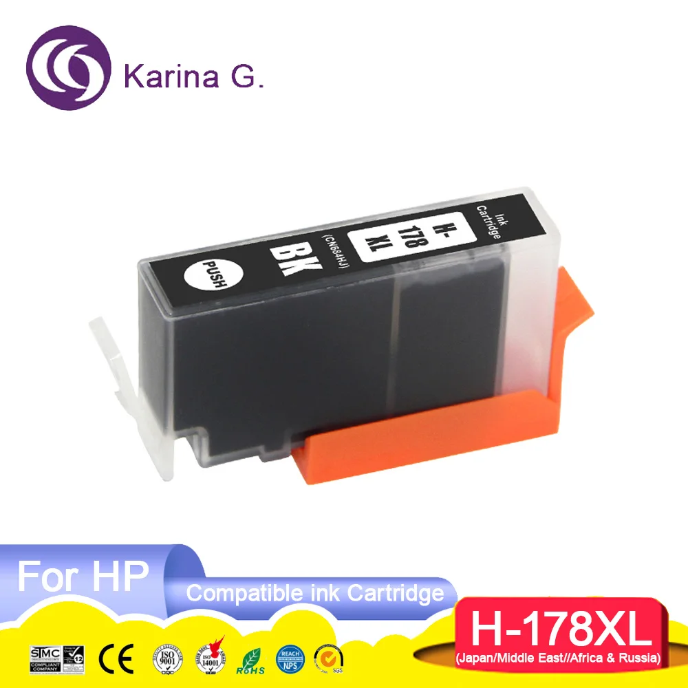 178 178XL Premium Compatible Color Inkjet Ink Cartridge for 178 Photosma C6380/