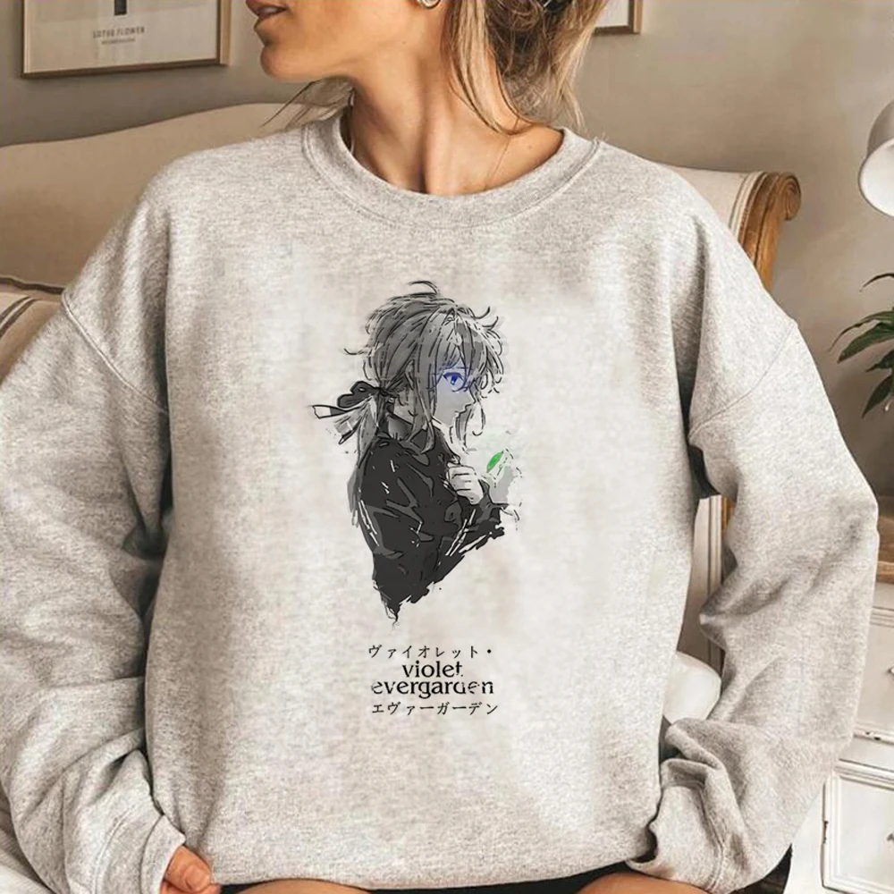 

Violet Evergarden hoodies women japanese harajuku streetwear sweatshirts hoddies female 90s sweater