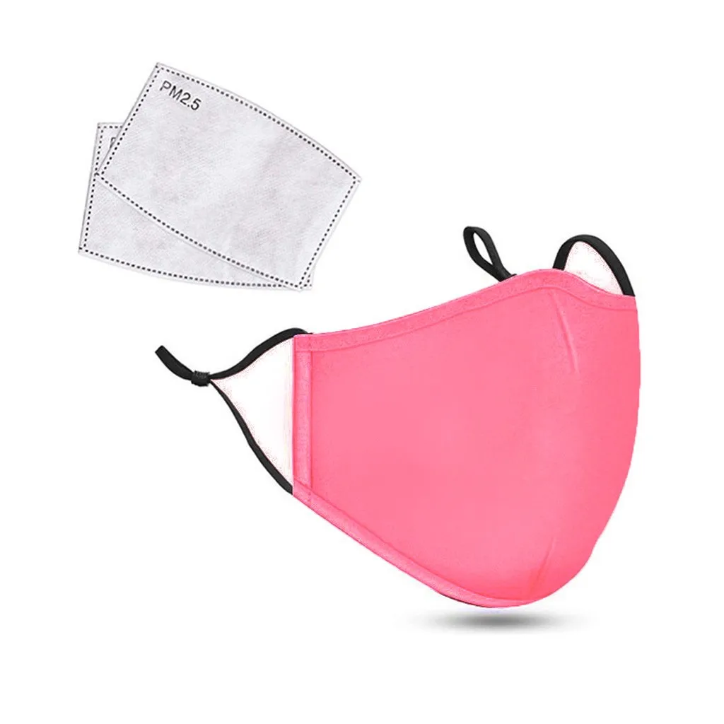 Women Fashion Printing Windproof Fog Haze Mask Washable Reusable Mask Outdoor Dust-Proof Face Protective Reusable face mask