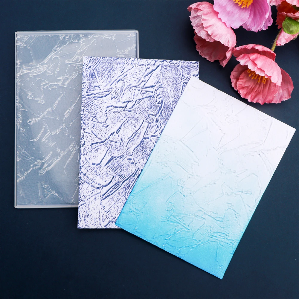 3D Textured Spring Leaves Background Embossing Folders for Card Making Template Folders DIY Scrapbooking Paper Craft Photo Album plastic embossing folder embossing folder