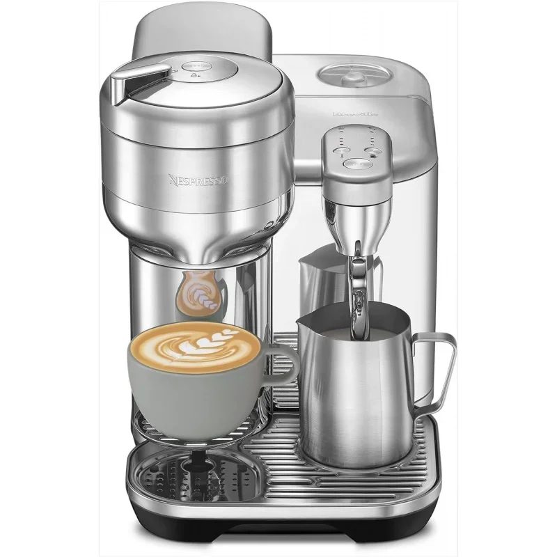 

Breville Nespresso Vertuo Creatista BVE850BSS, Матовая нержавеющая сталь