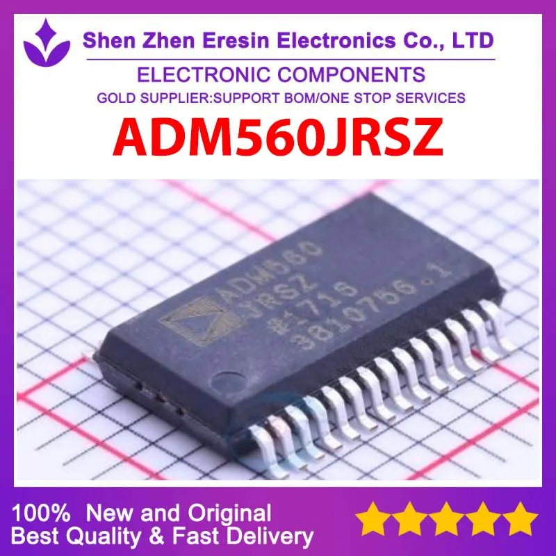 

Free shipping 5PCS/LOT ADM560JRSZ SSOP28 New and original