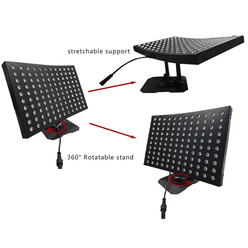 Curved Surface 300w Red Light Infrared Light Fill Anchor Live Streaming Physiotherapy