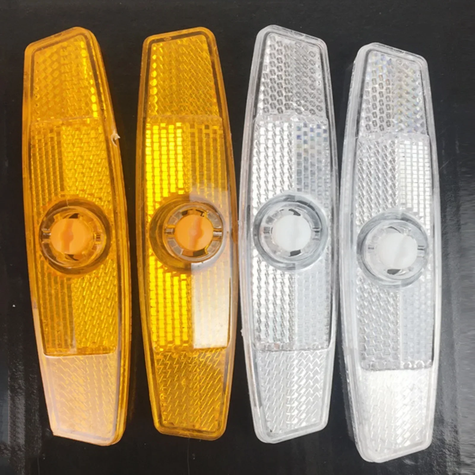 8 Piece Bicycle Spoke Reflectors Road Bike Warning Spoke Safety Reflector Cat Eye Bicycle Wheel Rim Reflective Light