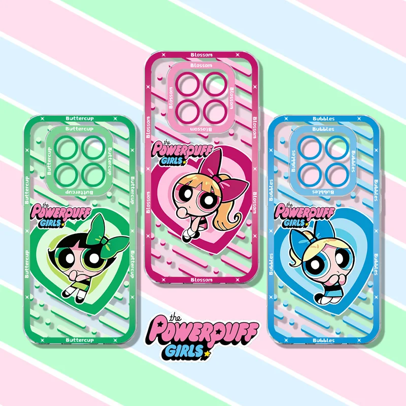 Chic Powerpuff Girls Cartoon Protective Phone Case