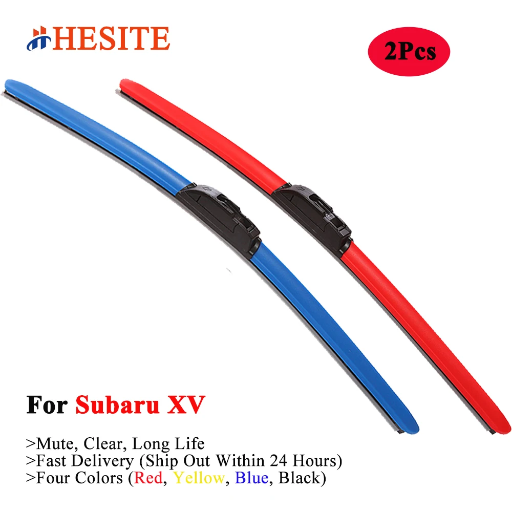 HESITE Color Hybrid Wiper Blades For Subaru SUV XV GT GP Crosstrek