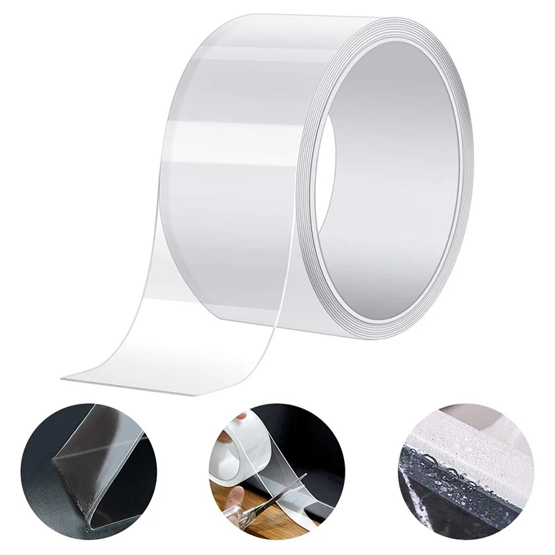Clear Kitchen Sink Waterproof Sticker Anti-mold Waterproof Tape Bathroom Countertop Toilet Gap Self-adhesive Seam Sticker home Kitchen 0.5m-5m - Image 2