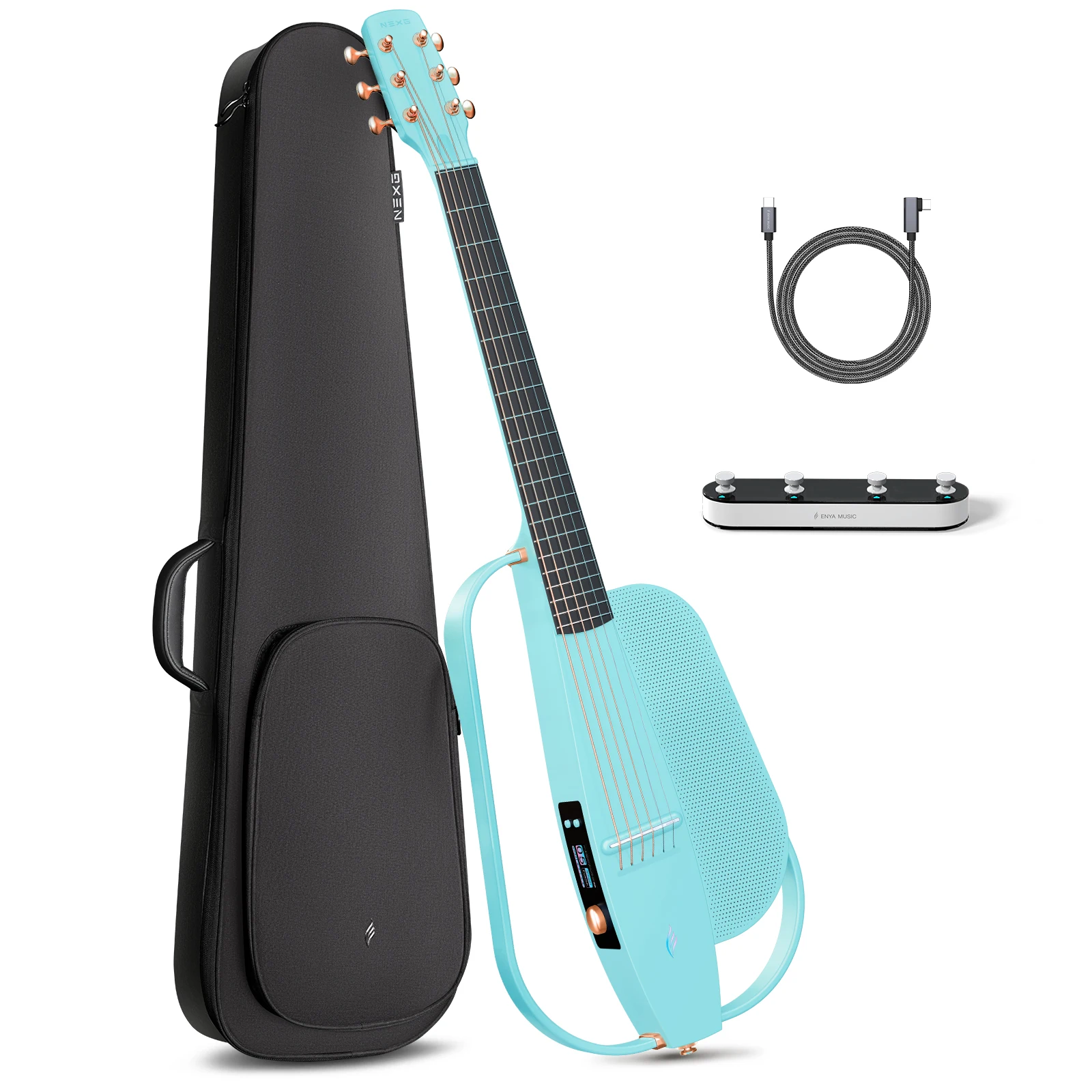 Enya NEXGスマート・オーディオ・ギター Amazon.com: Enya NEXG Acoustic-Electric Carbon Fiber Audio