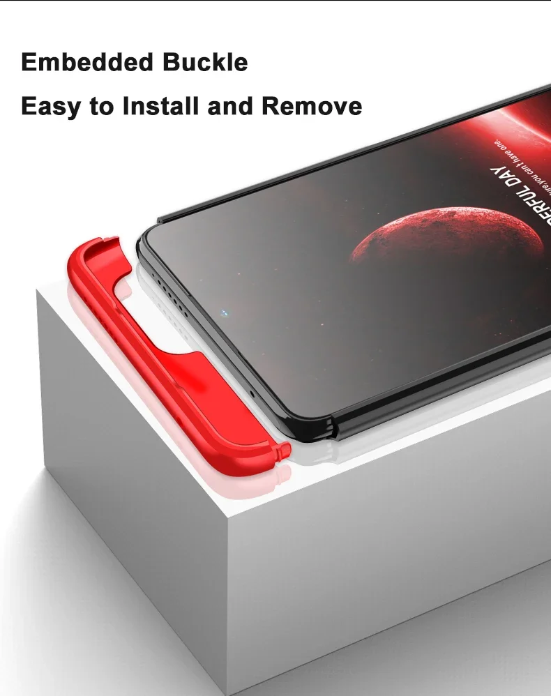 Shockproof Armor Plastic Case For Xiaomi Mi 11T Pro Full Protection 3 in 1 Hard