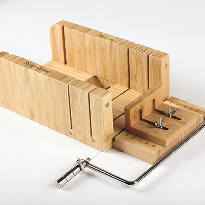 Professional Adjustable Soap Making Cutter Kit with Wire, DIY Candles Trimming, Handmade Soap Cutting