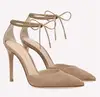  M 2024  Classy Bowknot Pointed Toe Women's Shoes High Heel Elegant Sandals Shallow Mouth Shoes Bag Set Women 6