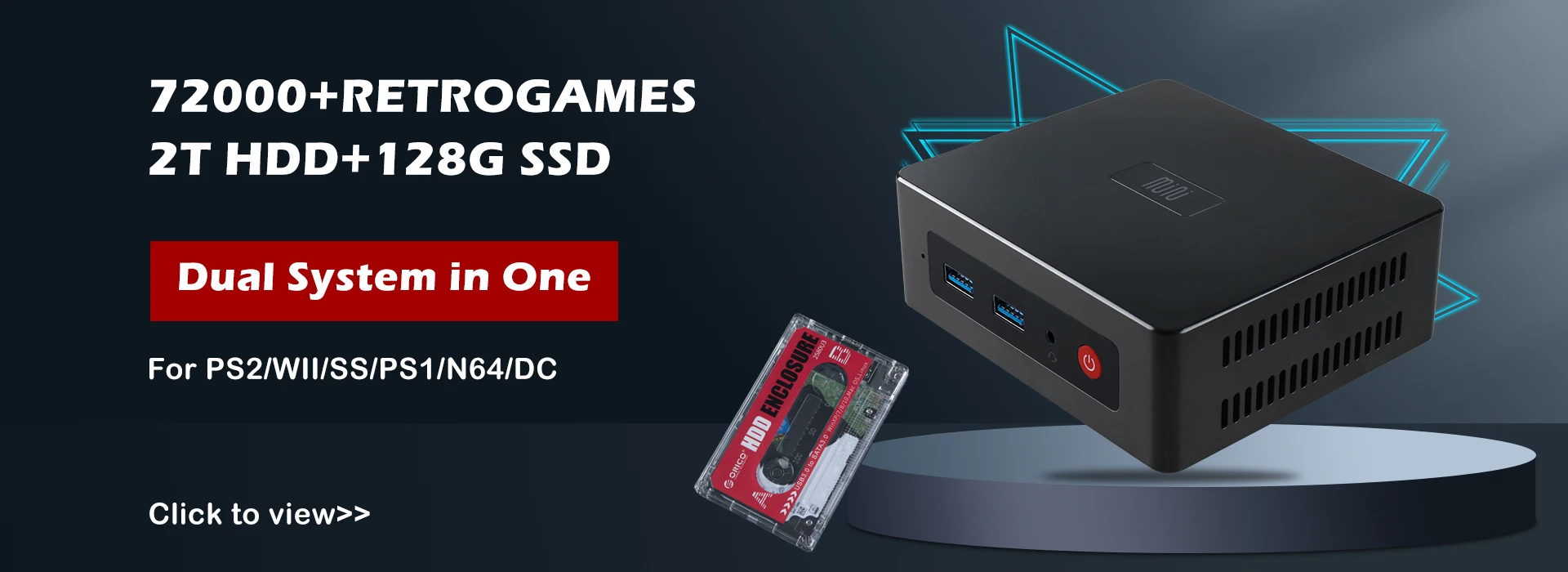 Внешний игровой жесткий диск 65000 + игра 80 + коллекция игр для ПК ...