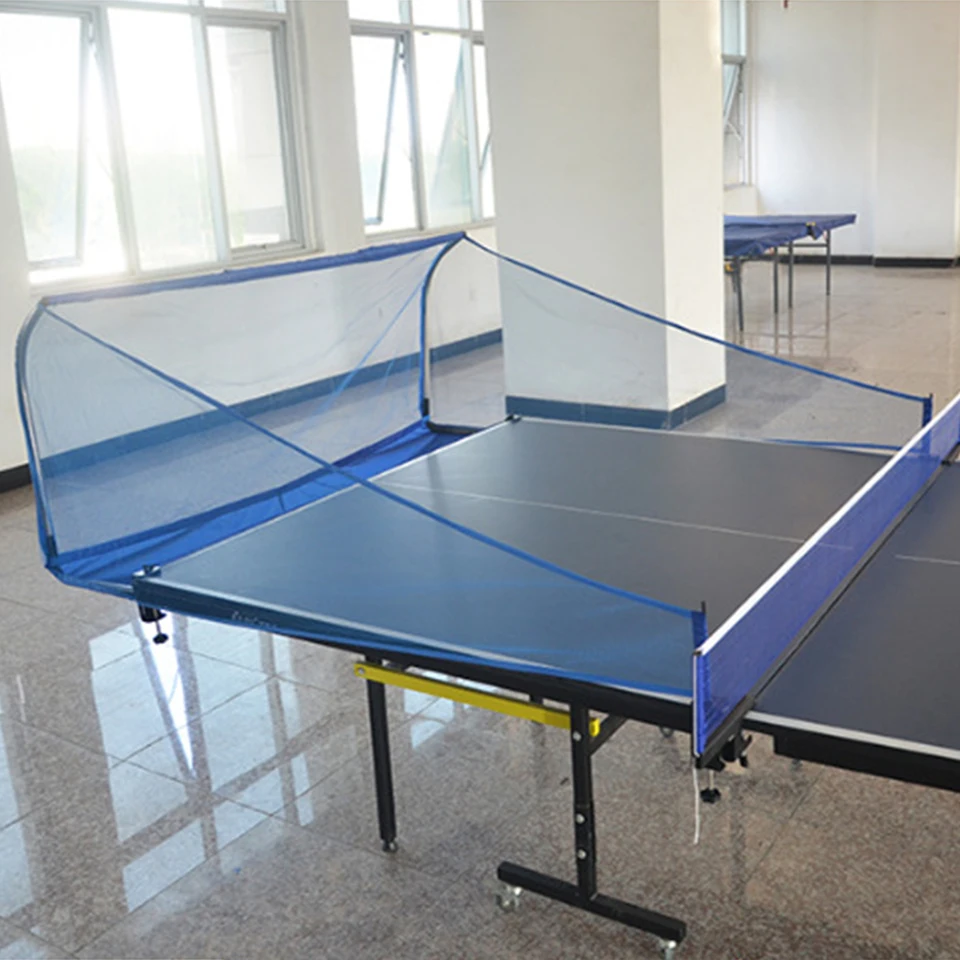 Professional Table Tennis Ball Catch Net Portable Automatic Ping Pong