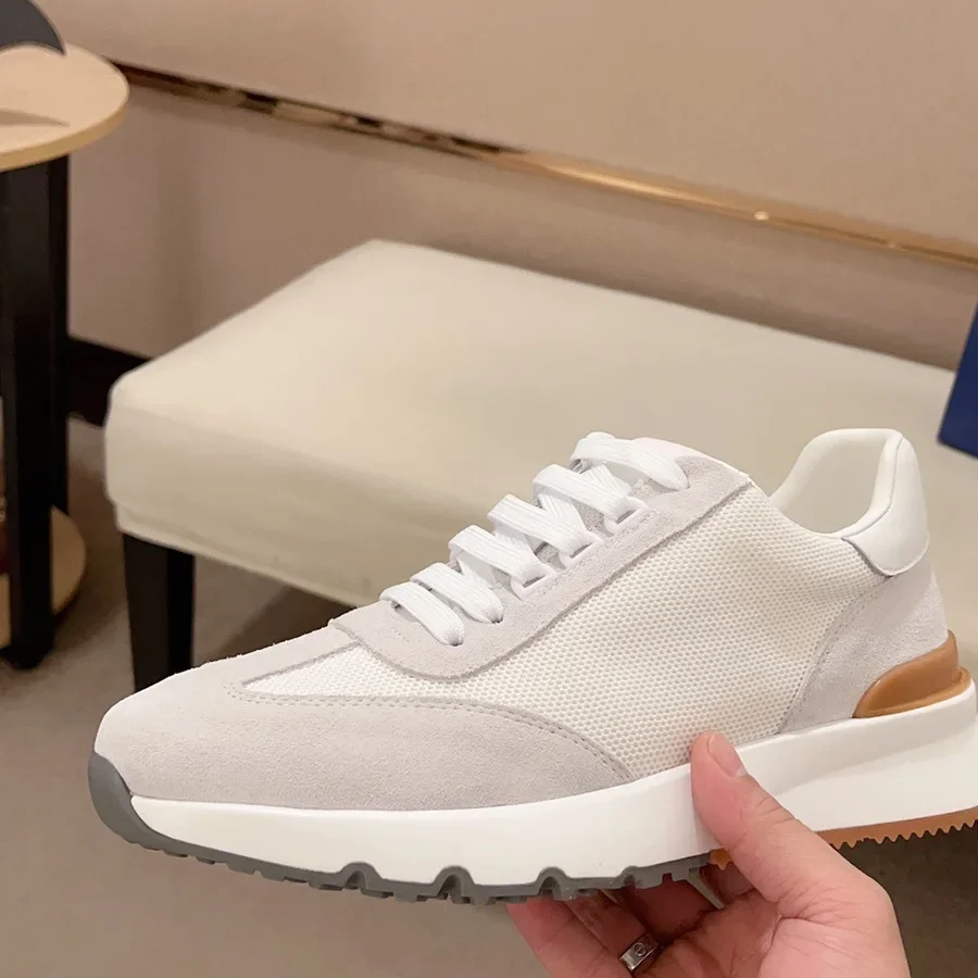 Men Shoes Running Sneakers Leather  Women Shoes Casual-BS01438-Veeddydropshipping main image 1