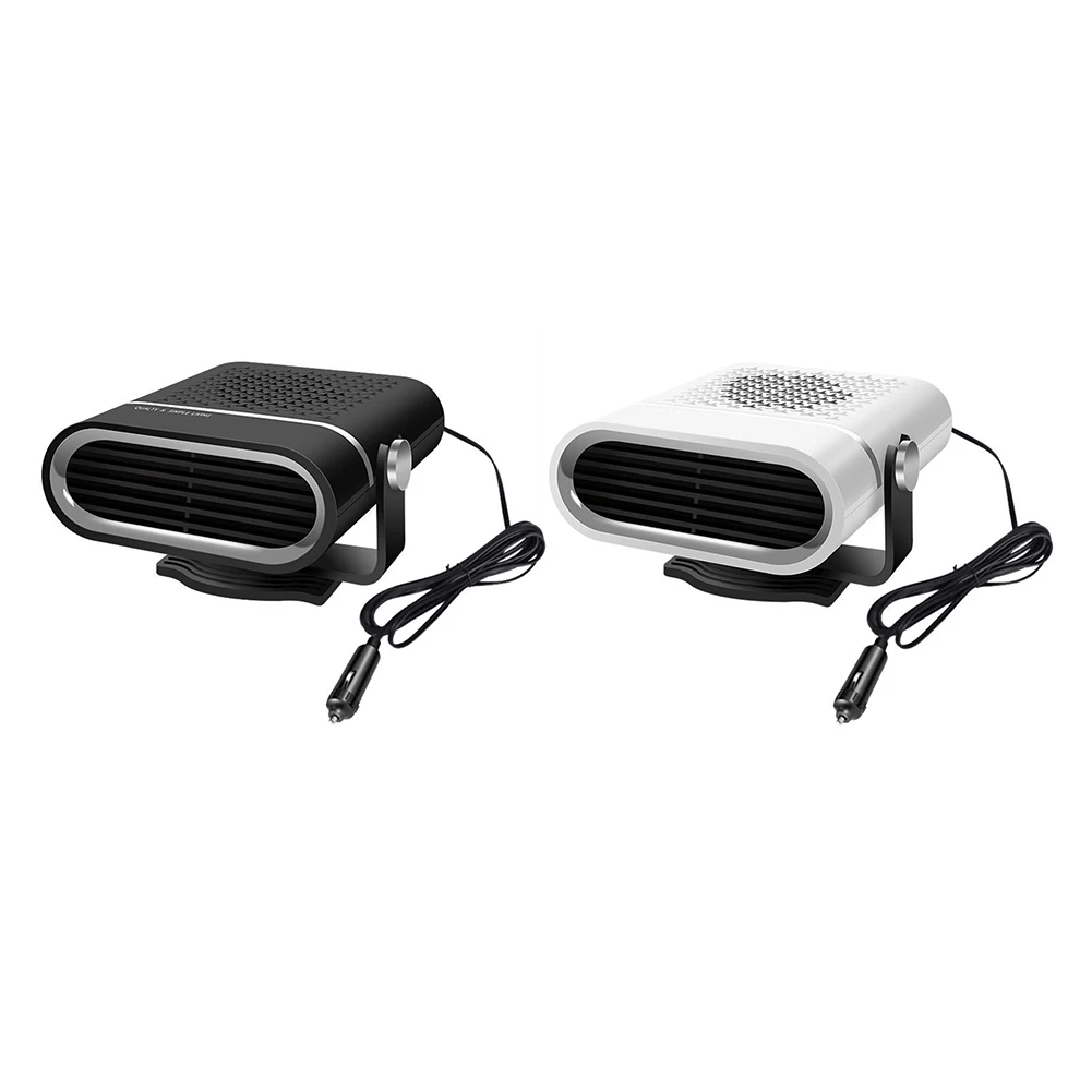12 V/24V Portable Electric Car Fast Window Windshield Deing Defrost Fan Heating Dashboard Seat Heater_voghion.com
