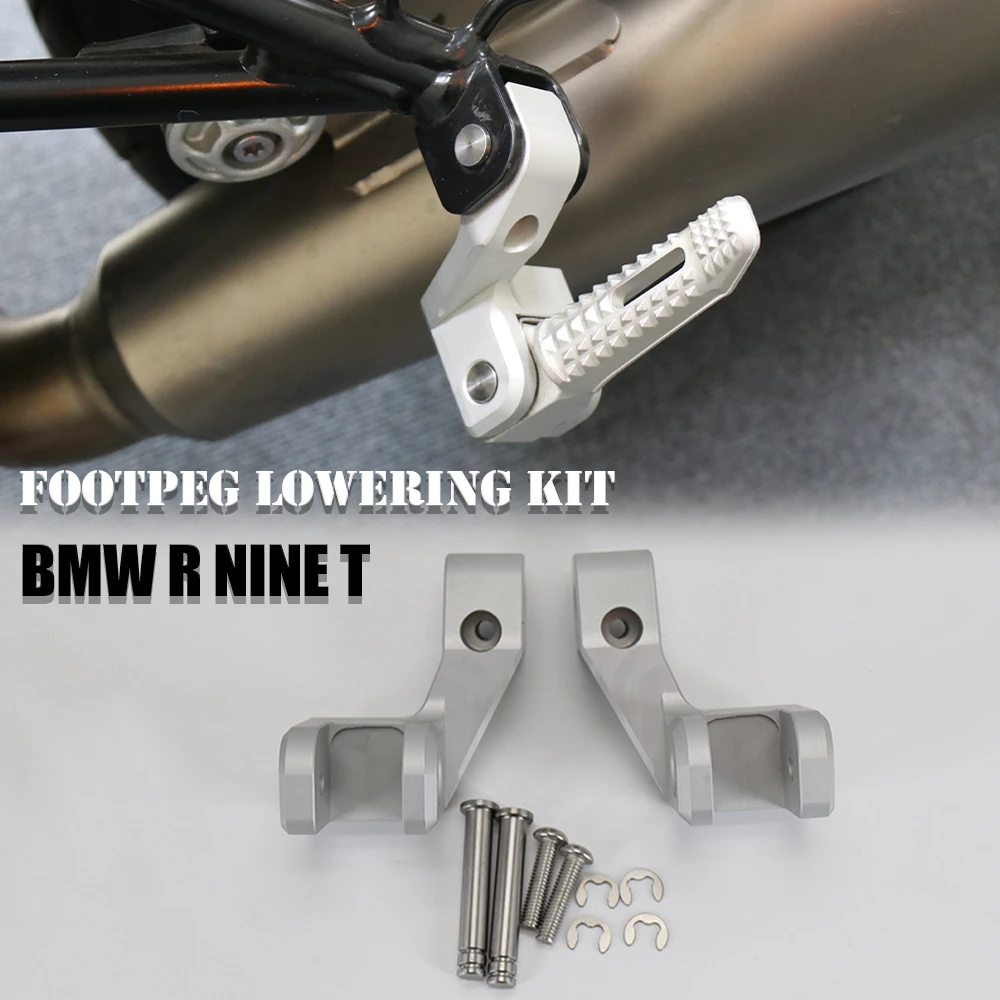 Motorcycle Accessories Driver Foot Peg Lowering Kits For BMW R9T