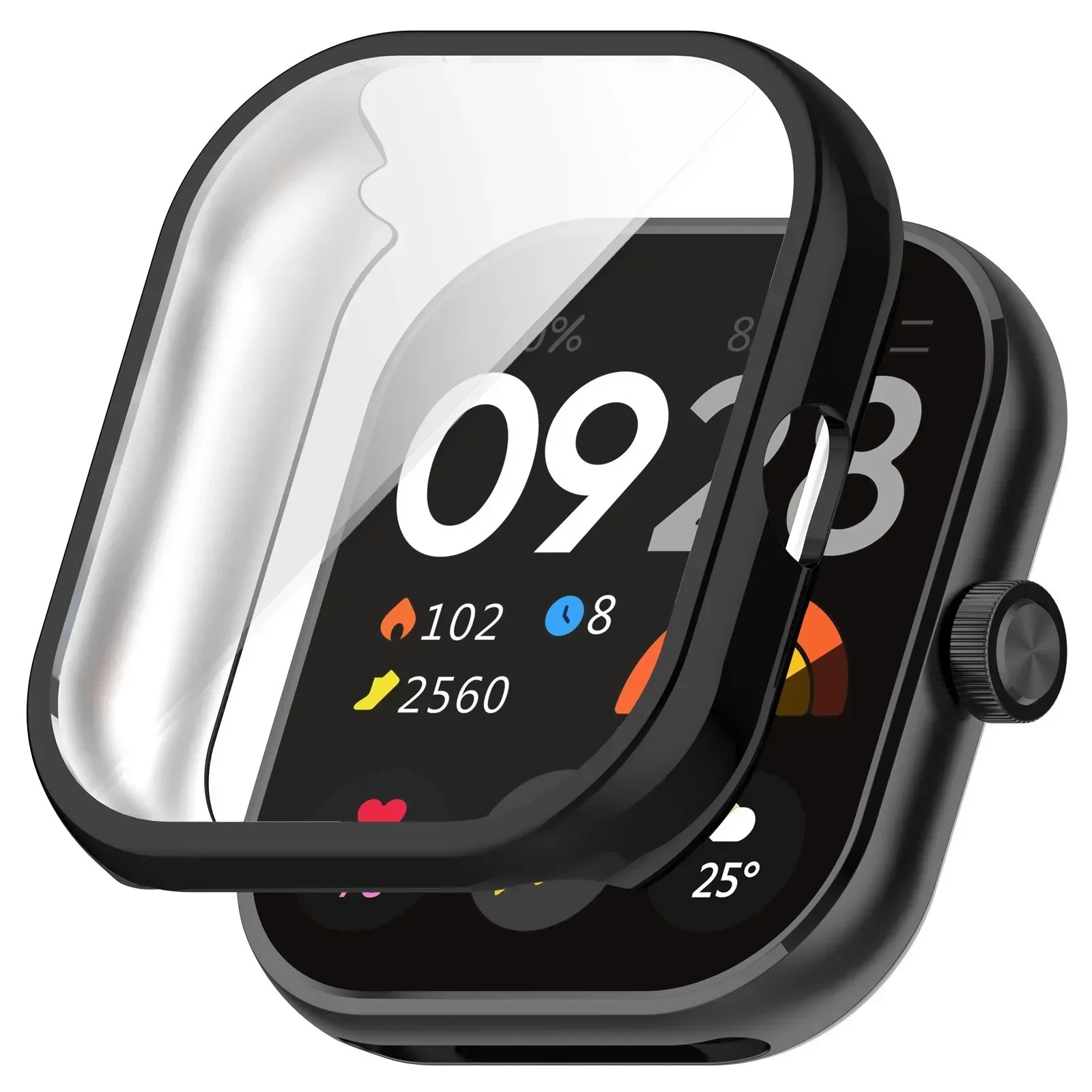Premium TPU Silicone Protective Case for Smartwatch - Full Cover Shell Accessories