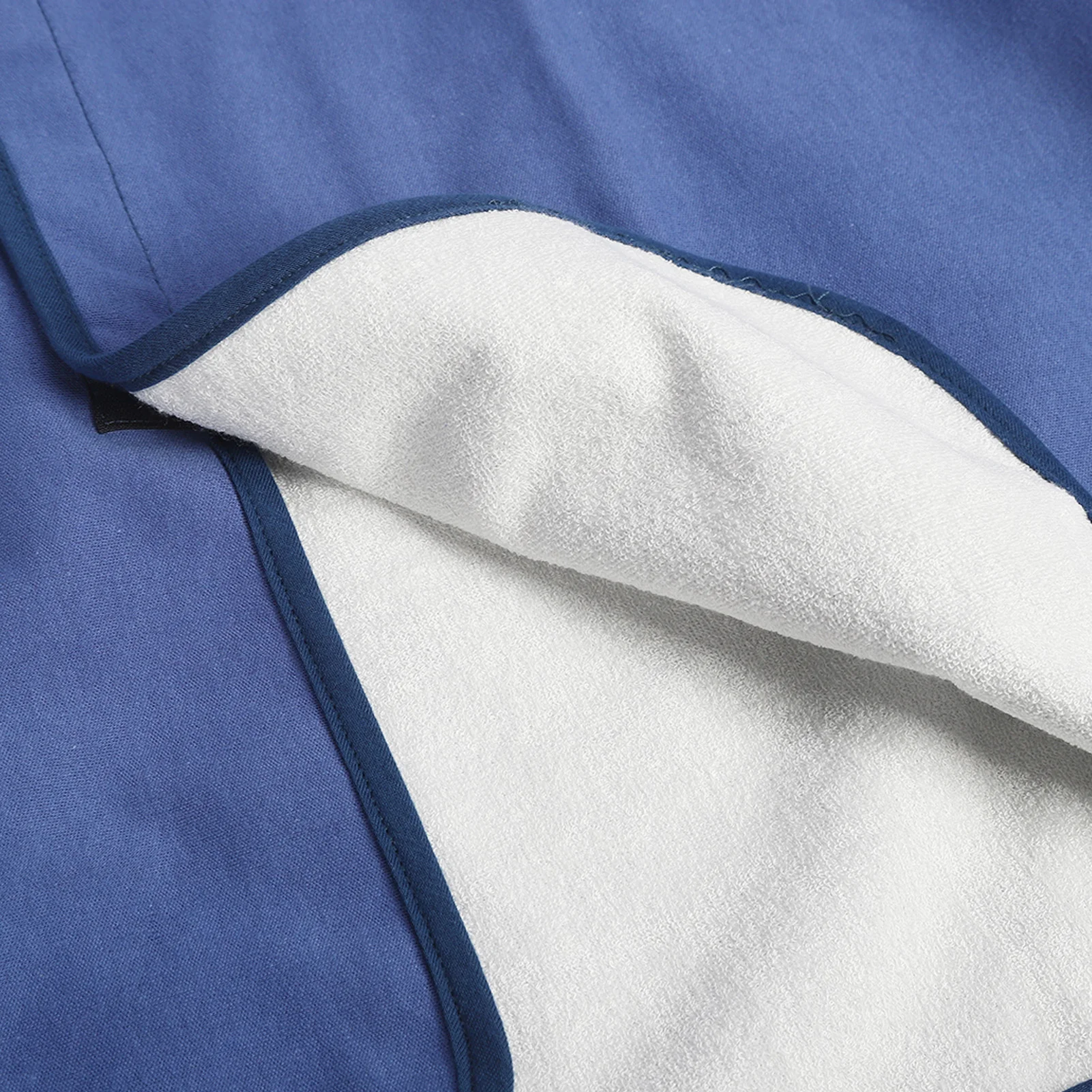 Urine Skirt Cotton Cloth Wearable Diaper Pad for Adults Elderly Children Dark Blue Button Type Urine Skirt Wearable Diaper Skirt 6