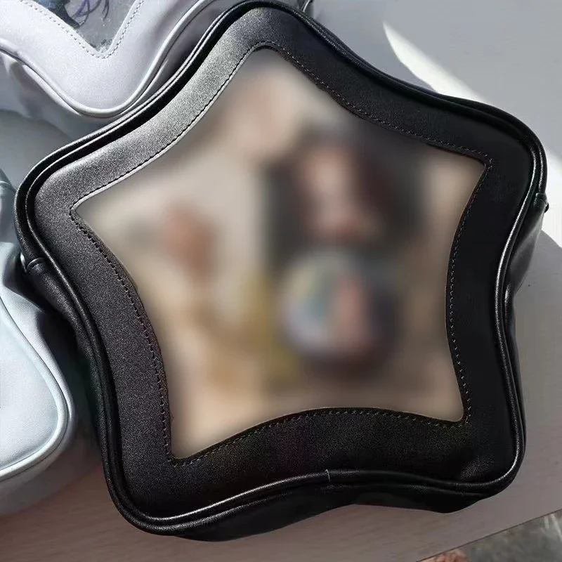 Star Kawaii Backpack PU Leather Ita Bag Backpack Y2k Shoulder Bag Aesthetic Cute Backpack for Wedding Party Proms 5