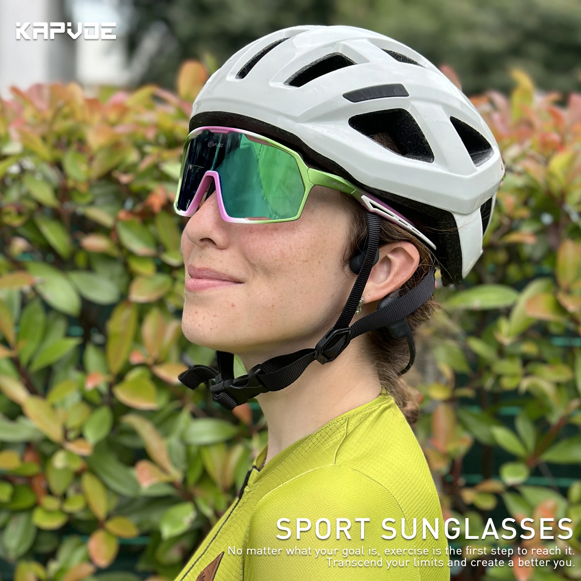 Kapvoe UV400 Cycling Glasses for Men MTB Sunglasses Mountain Bike Bicycle Eyewear Women Sports Goggles 2025 Road Speed Skating