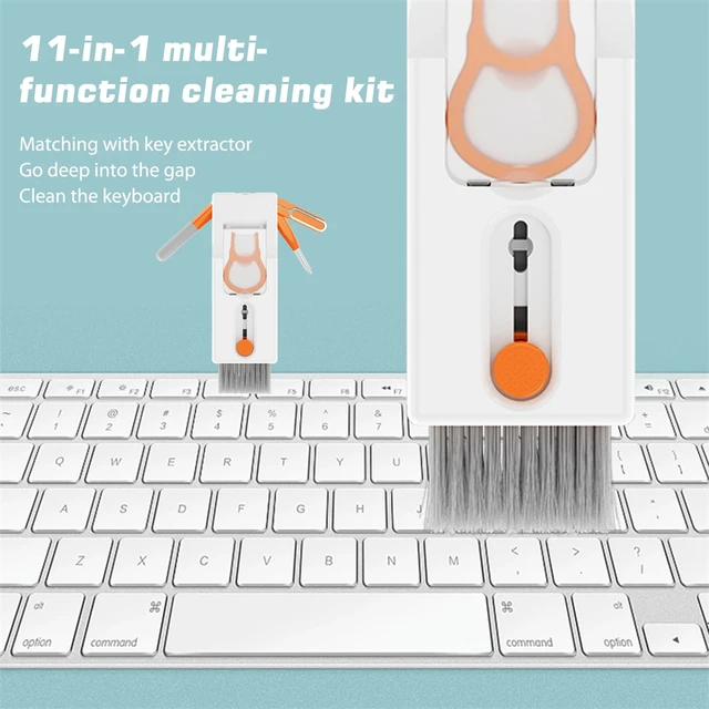 5-In-1 Multifunctional Cleaning Brush With Keycap Puller Airpods Clean Pen  Gap Hard-Bristled Crevice Clean For Keyboard Earphone - AliExpress