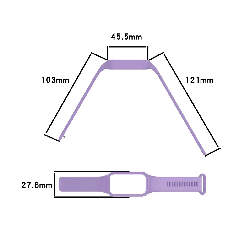 Enhanced Protective Strap Case for Smart Fitness Bands - Universal Watchband Cover and Accessories