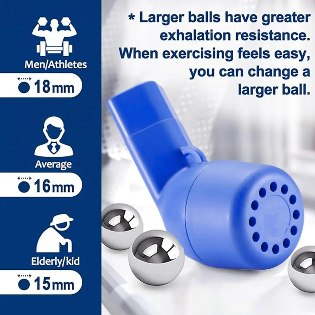 

Устройство для упражнений компактное портативное устройство для упражнения легких для удаления слизи многоразовый клапан инструмент для улучшения здоровья слизи