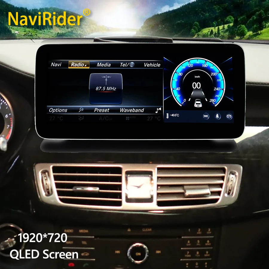 

Мультимедийный видеопроигрыватель, 4G LTE, Android 12 Qled экран, 2din, радио, GPS-навигация, для Mercedes Benz CLS Class W218 12,3-2011