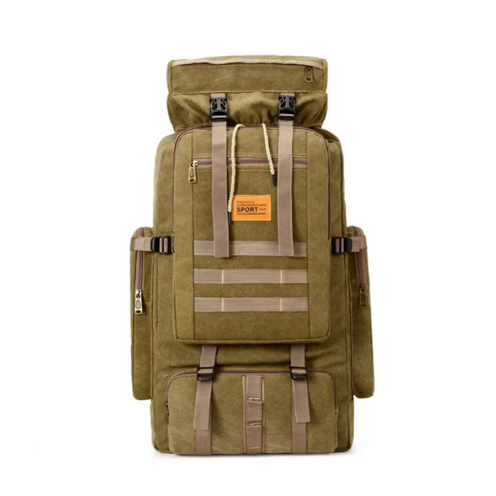 

80L Military Tactical Backpack Army Molle Assault Rucksack Outdoor Travel Hunting Rucksacks Climbing Bag Camping Hiking Bags