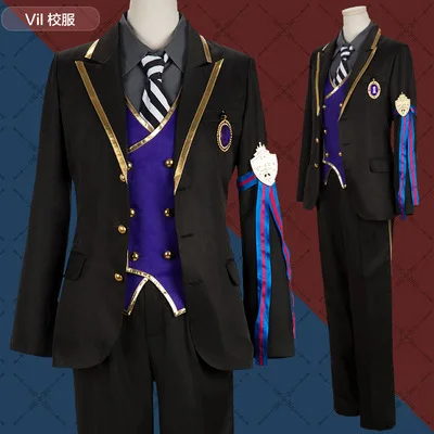 Twisted Wonderland Ruggie Bucchi Uniforme Halloween JK Uniforme japonés COS Ropa Disfraz de Cosplay Hecho a medida Cualquier tamaño