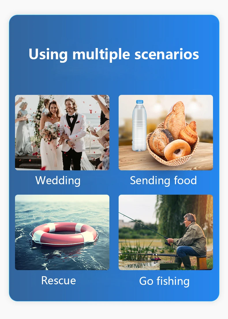 Description Picture 5 of itemUniversal Dropping System Payload Delivery Thrower Air Dropper Device For DJI Mini 3 Pro/Neo/Mavic Air 2S/FIMI X8 Accessories