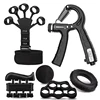 Grip Strength Trainer Kit 1-6 Pack Hand Grip Strengthener for Muscle Building and Injury Recover hand rehabilitation training